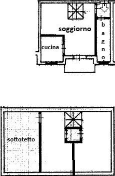 Appartamento via Silvio Pellico, Sampeyre - planimetria 1