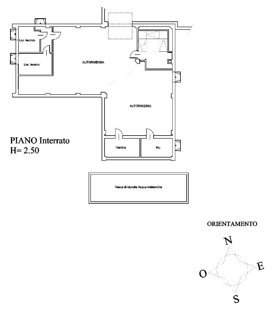 Villa Località Carretti, Asti - planimetria 1