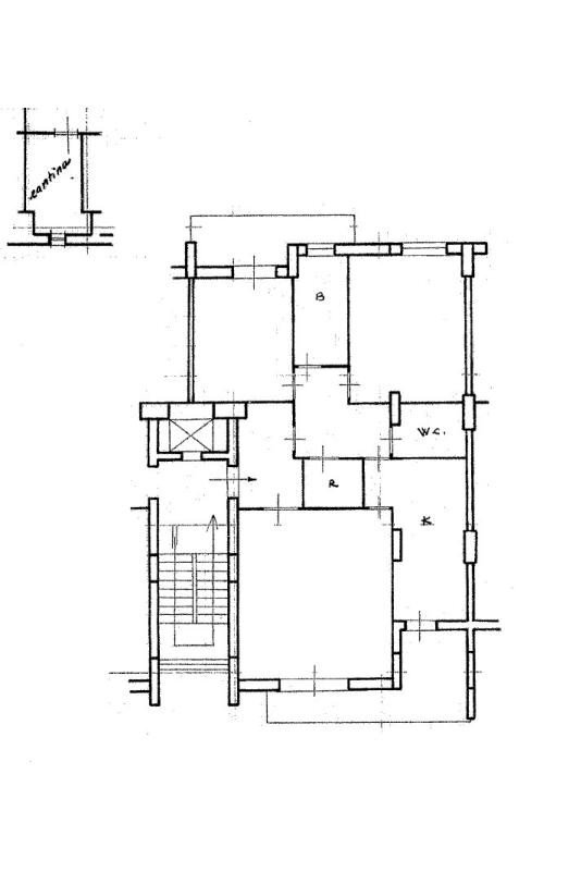 Four-room apartment via Davide Campari, Roma (neighborhood Alessandrino) - floor plans 1
