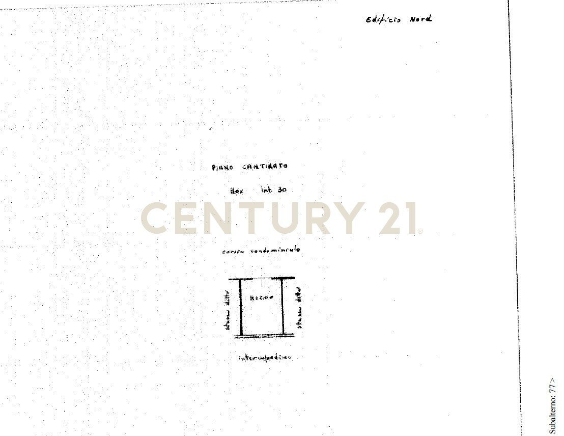 Immagine 2025-11-14 212843.jpg - Box Via Francesco Guglielmino 14, Catania - planimetria 1