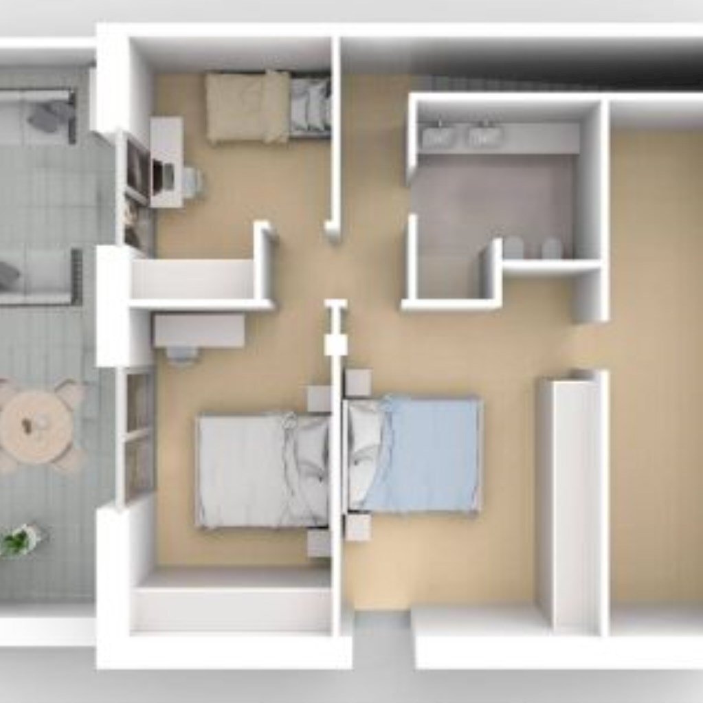 Loft Via Luigi Cherubini, Bologna (neighborhood San Ruffillo) - floor plans 1