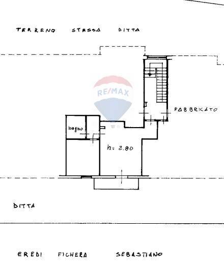 Pianta 2D - Bilocale via mastrociccio
 
34, Giardini-Naxos - planimetria 1