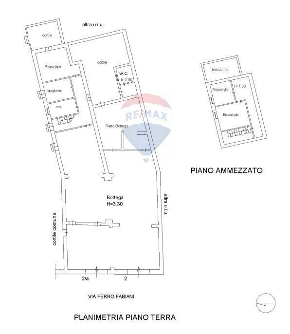 Pianta 2D - Commercial Premises Via Ferro Fabiani
 
2, Catania - floor plans 1