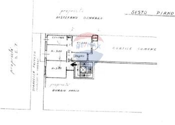 Pianta 2D - Bilocale VIA ETNEA, Catania - foto 2