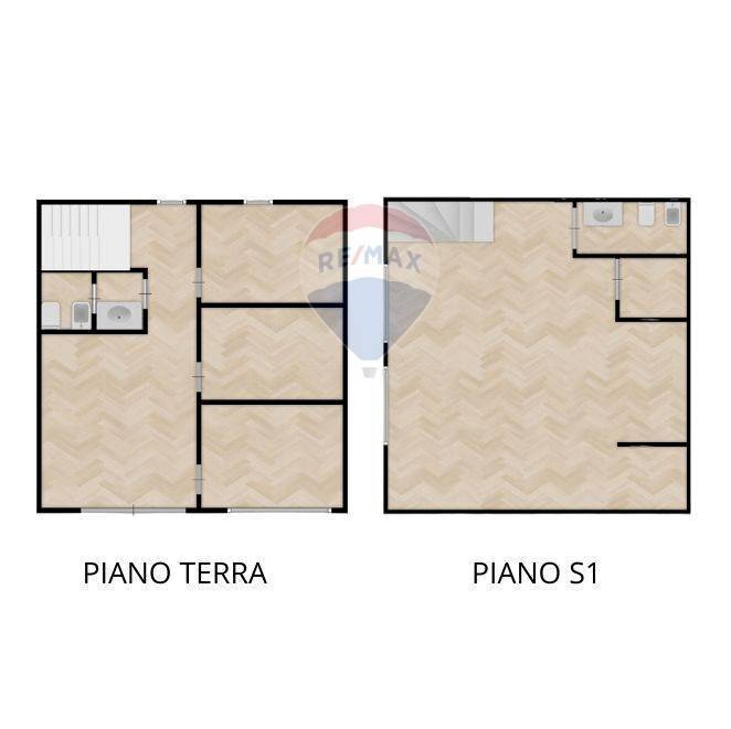 Pianta 2D - Commercial Premises Via Di Vermicino
 
95, Roma - floor plans 1