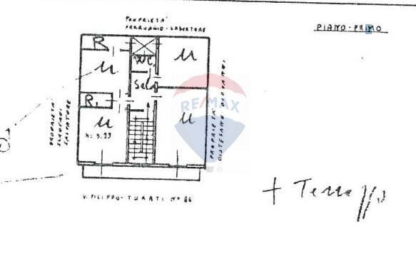 Pianta 2D - Quadrilocale Via Filippo Turati
 
94, Ragusa - planimetria 1