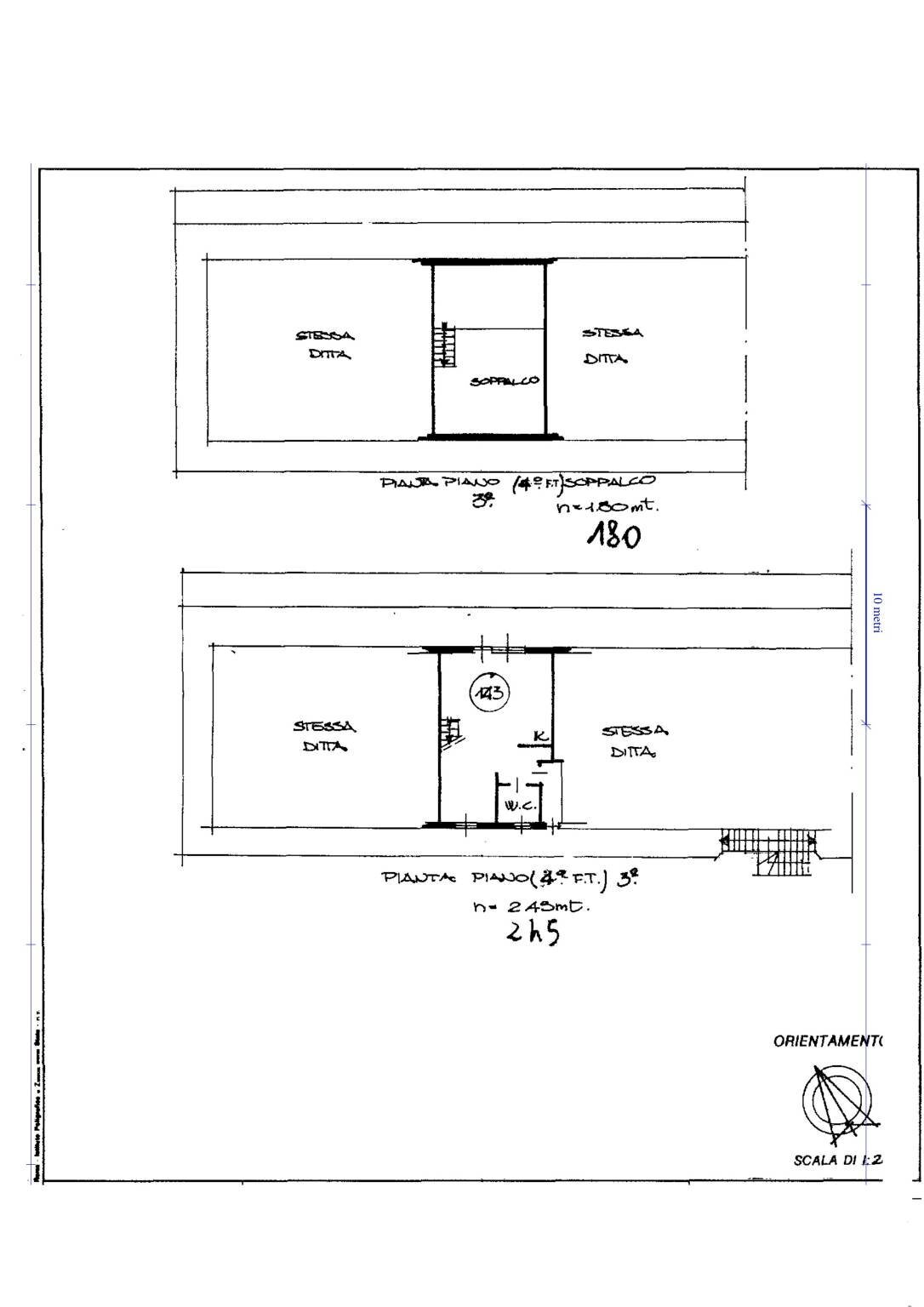 Attico via Clotes, 55, Sauze d'Oulx - planimetria 1
