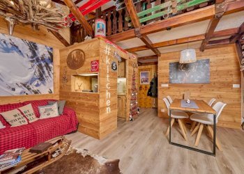 Soggiorno - Attico via Clotes, 55, Sauze d'Oulx - foto 2