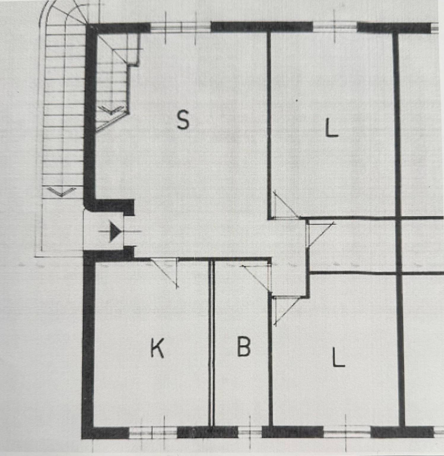 Apartment via Camillo Sbarbaro, Santa Margherita Ligure - floor plans 1