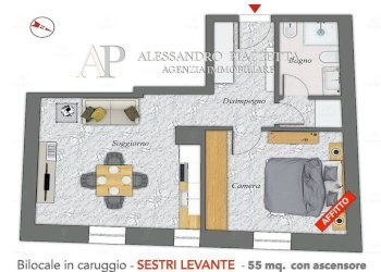 Planimetria - Bilocale Sestri Levante - foto 36