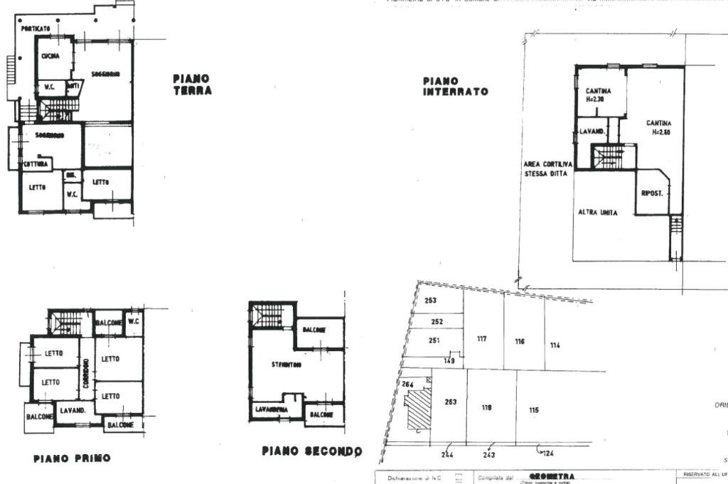 Porzione di casa Via Gaio Valerio Catullo, Reggio nell'Emilia - planimetria 1