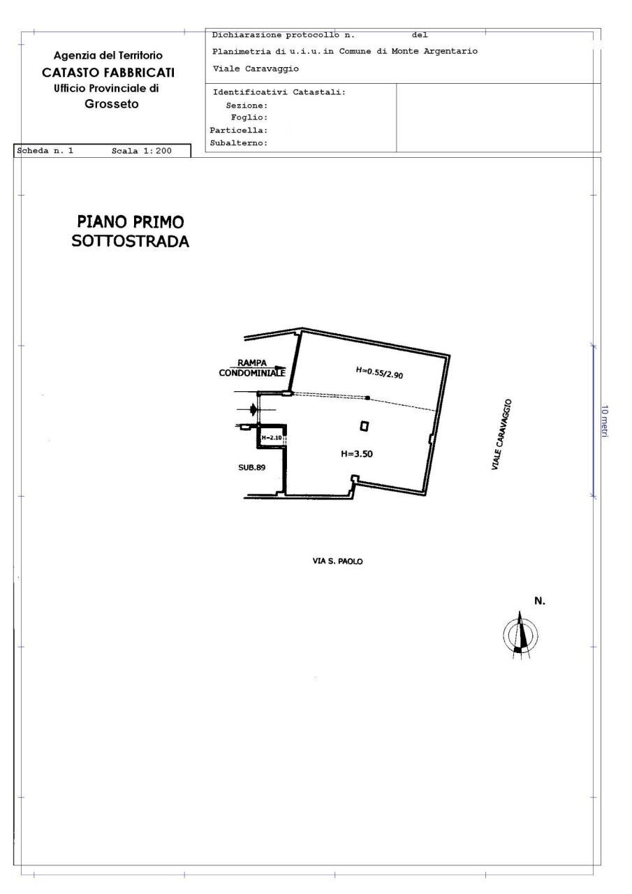 PLN modificata.jpg - Box Via Caravaggio 49, Monte Argentario - foto 1