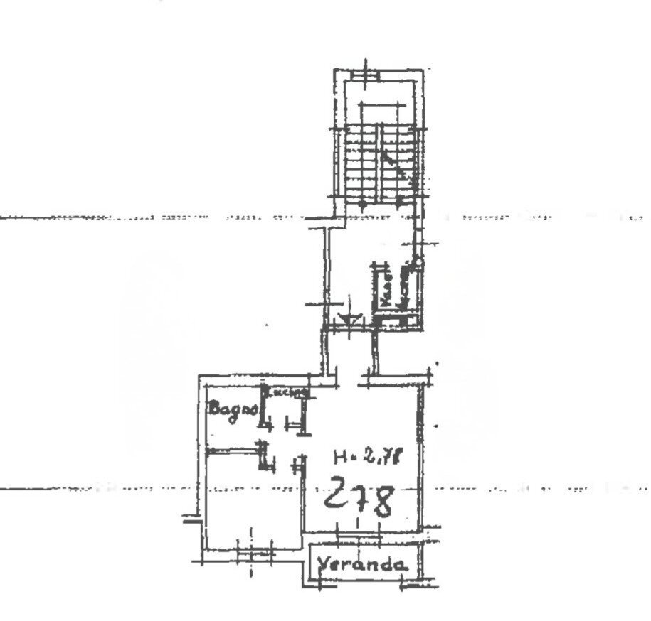 PLN - Three-room apartment Via Caravaggio 15, Monte Argentario - floor plans 1