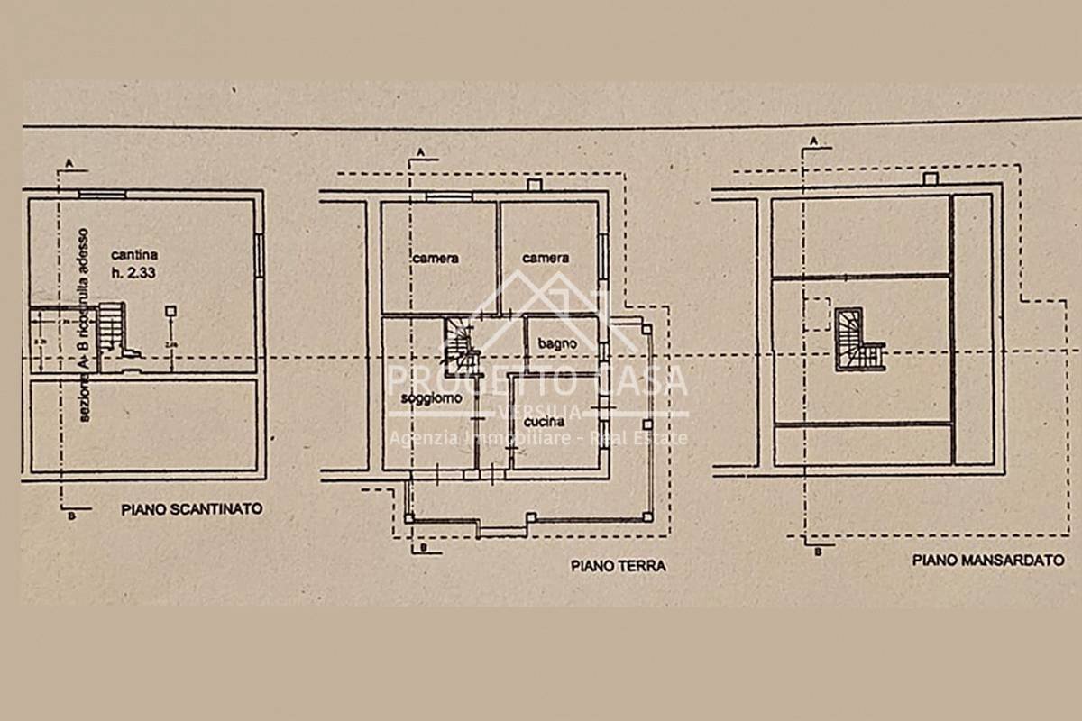 Foto 48 - Independent house VIA LELIO GIUSTI, Viareggio - floor plans 1