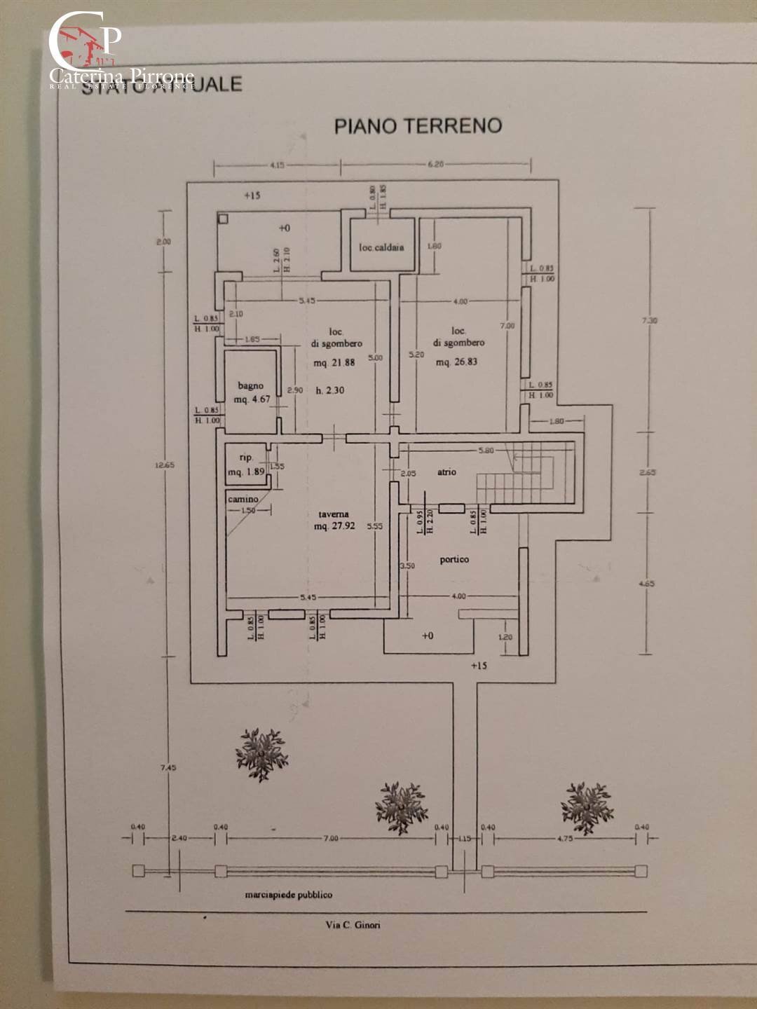 Foto 56 - Villa via Carlo Ginori
 
10, Cecina - planimetria 1