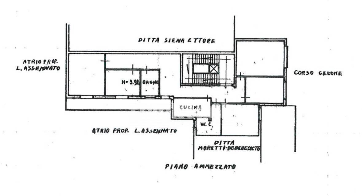Foto 24 - Apartment Corso Gelone, Siracusa - floor plans 1