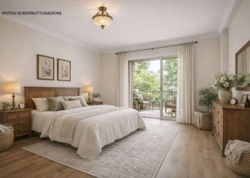 Camera da letto - Trilocale via Santa Barbara, 139, Nettuno - foto 21