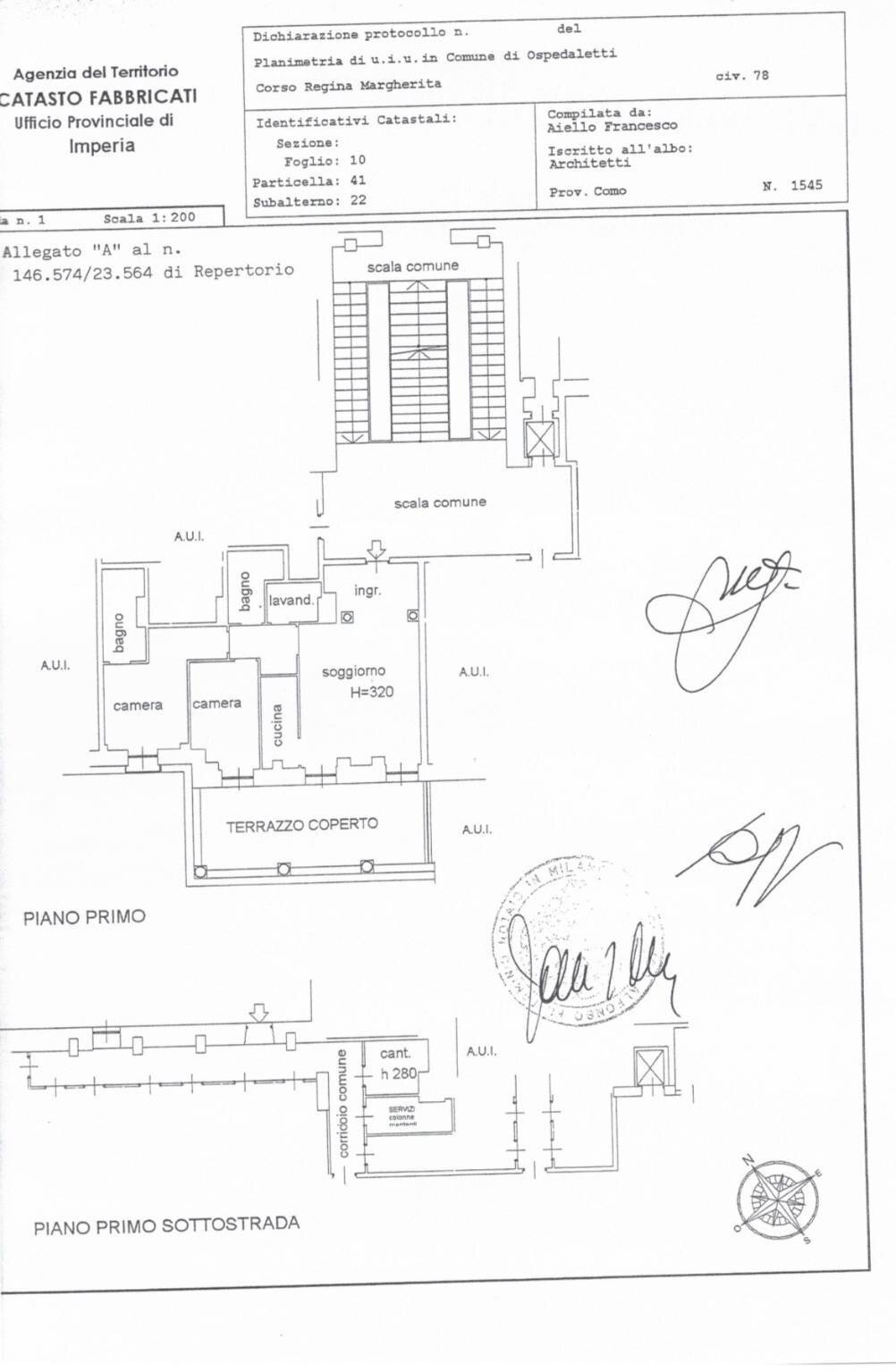 Commercial Activity Torino (neighborhood Centro) - floor plans 1