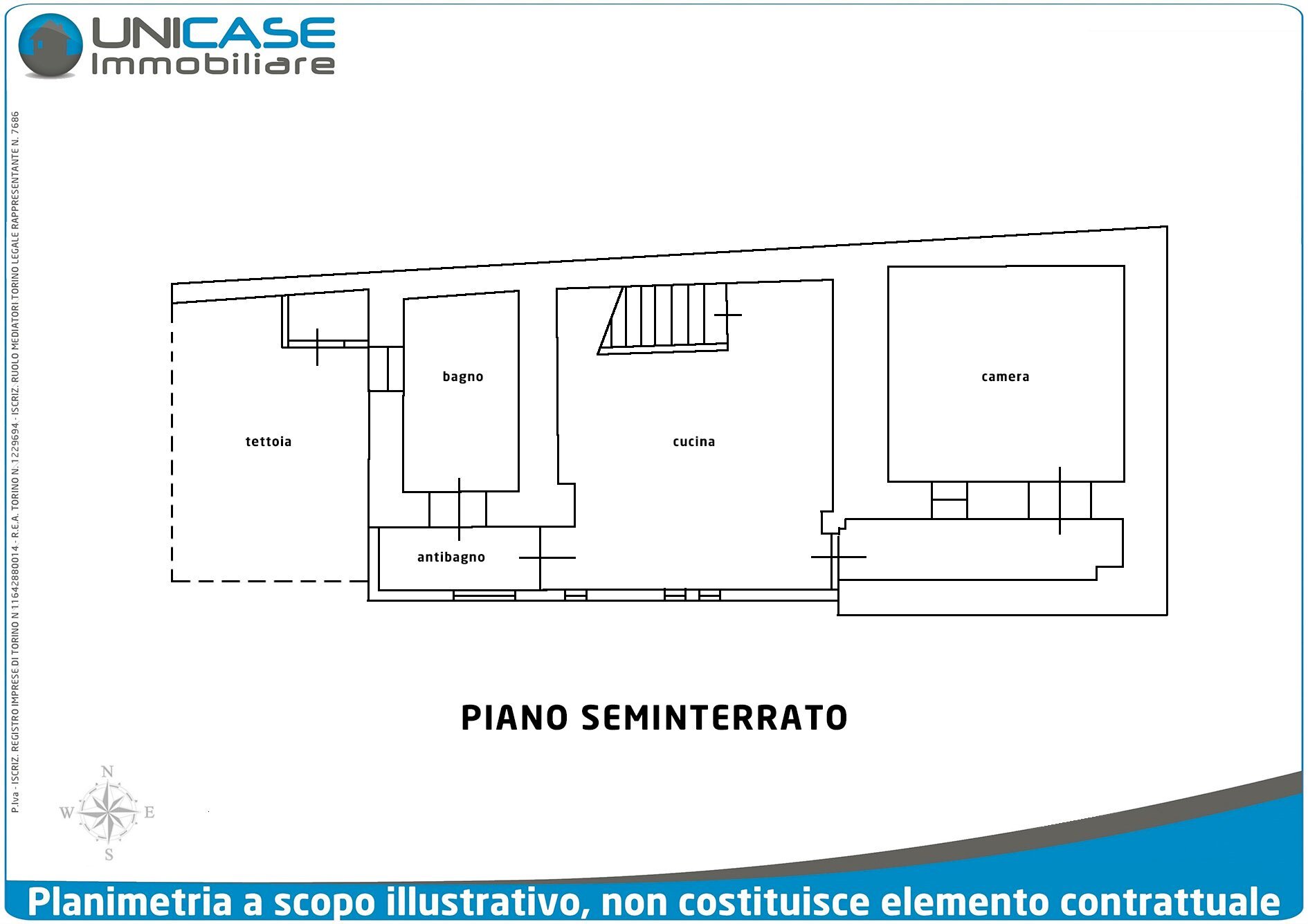 Casa indipendente Via Ripoira, 69, Barge - planimetria 1