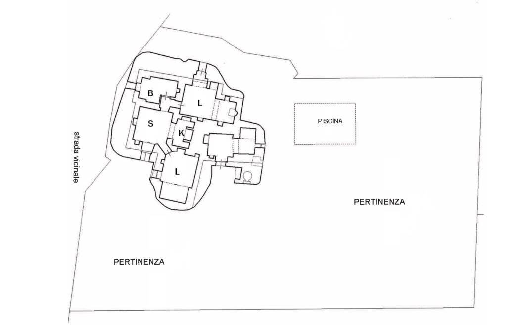 Trullo Contrada Cattivolla, Martina Franca - planimetria 1
