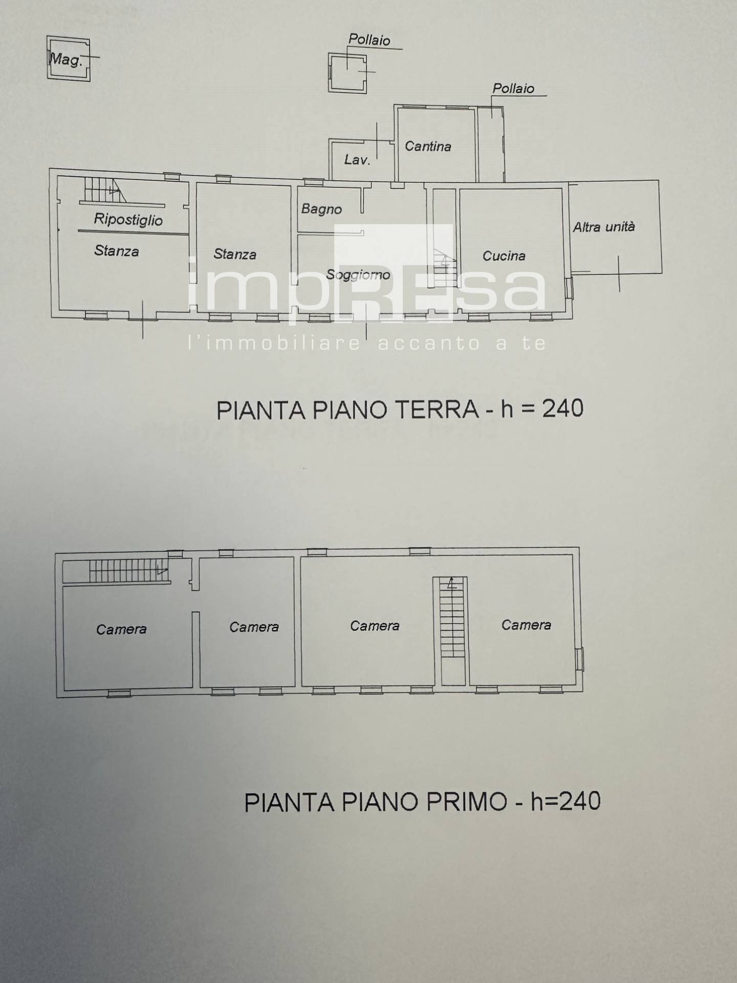 Foto 13 - Casa indipendente Via A . Diaz, Carbonera - planimetria 1