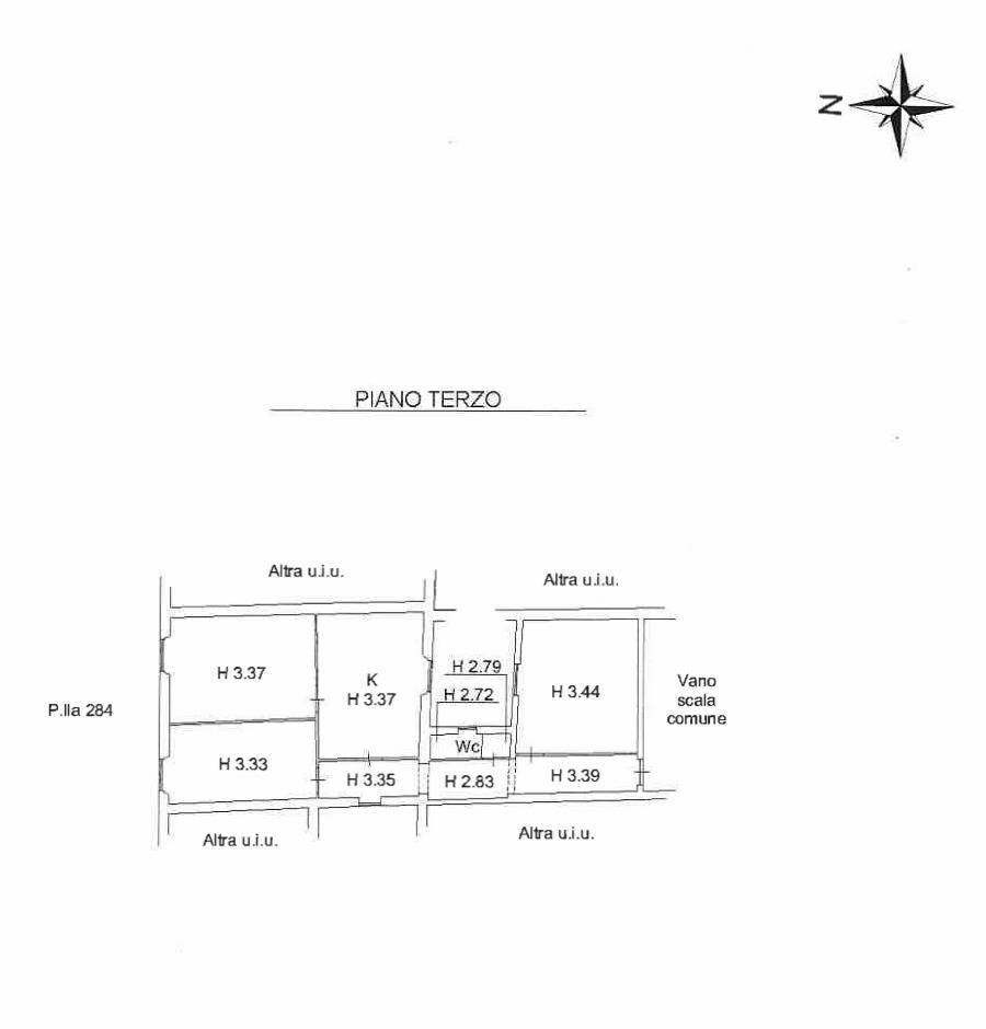 Foto 47 - Four-room apartment CORSO MATTEOTTI, Pontedera - floor plans 1