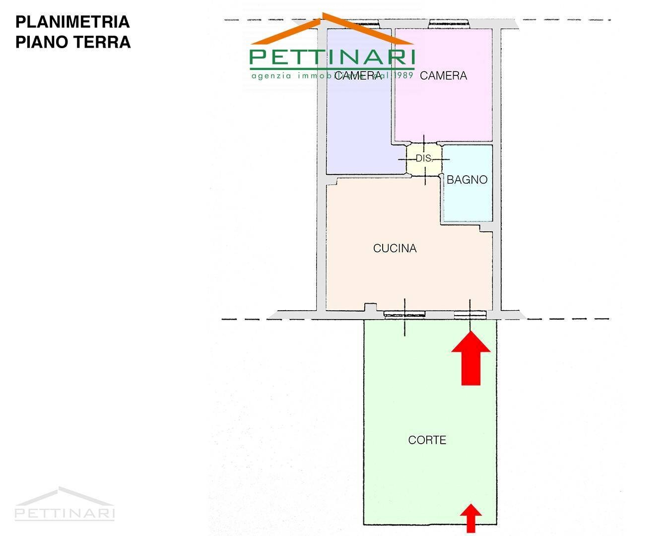 Foto 30 - Trilocale Via Peruzzi, Porto Recanati - planimetria 1