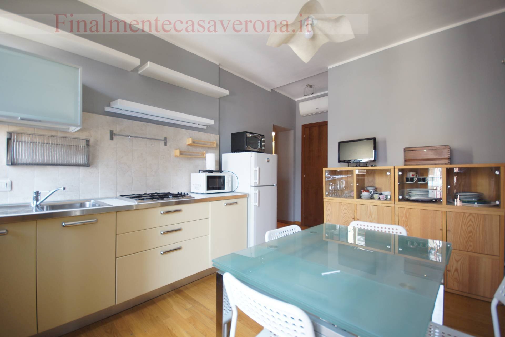 zona giorno - Two-room apartment Piazza San Zeno, Verona - photo 3