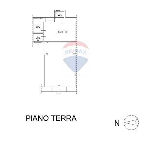 Pianta 2D - Locale Commerciale Via Vincenzo Casagrandi
 
24, Catania - planimetria 1