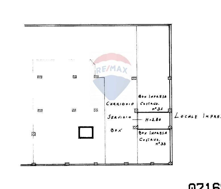 Pianta 2D - Box Via Generale Di San Marzano
 
18, Catania - planimetria 1