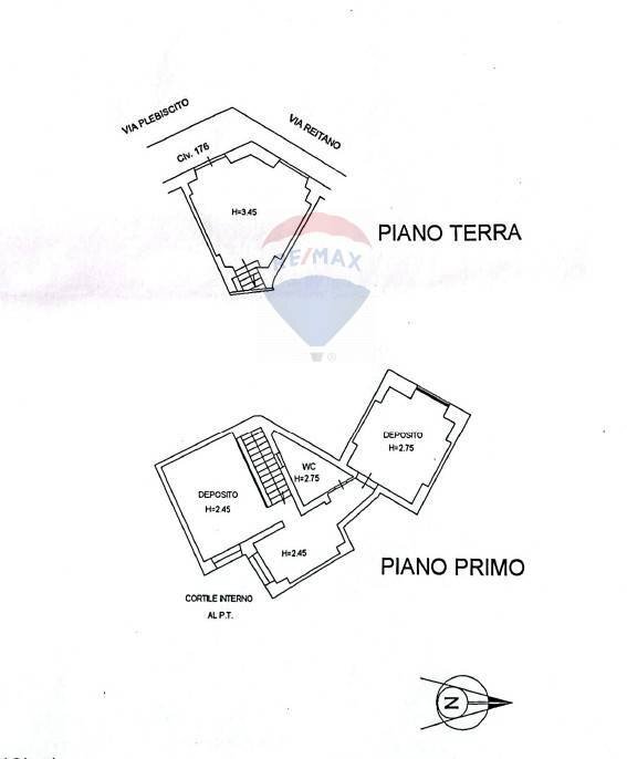 Pianta 2D - Commercial Premises Via Plebiscito
 
176, Catania - floor plans 1
