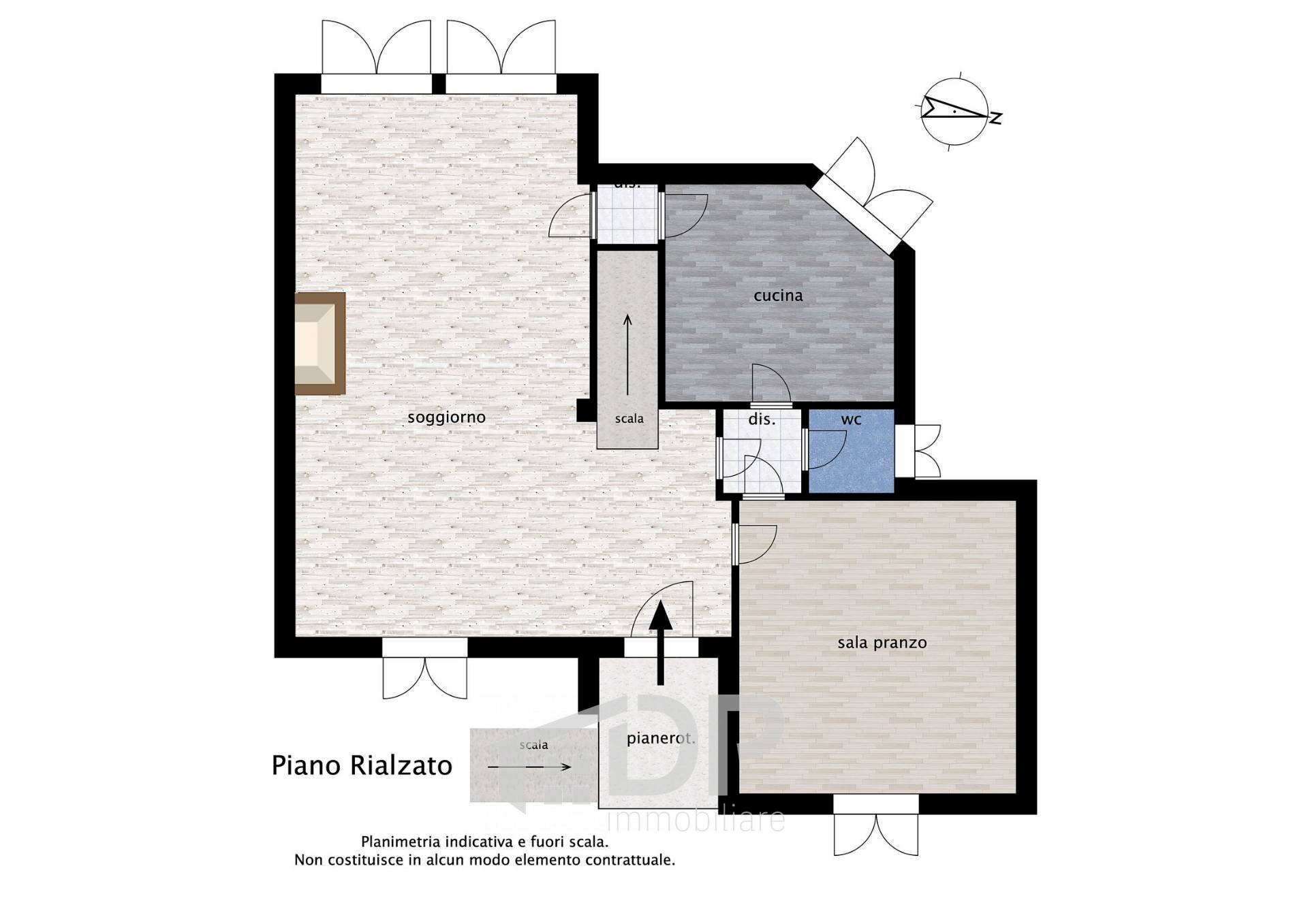 Foto 78 - Independent house Via Zara
 
25, Palombara Sabina - floor plans 1