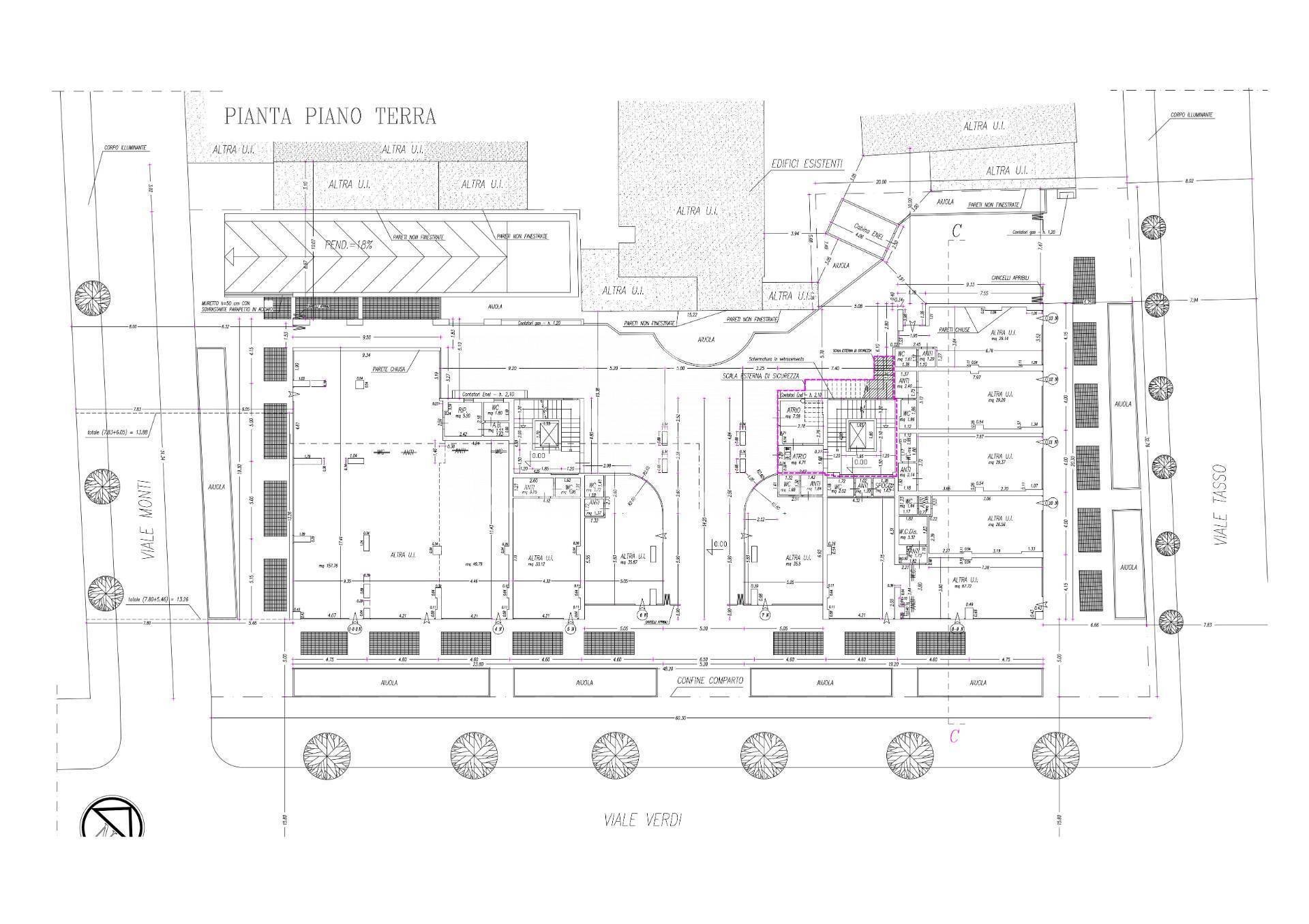 Foto 14 - Residence Viale G. Verdi
 
26, Riccione - planimetria 1