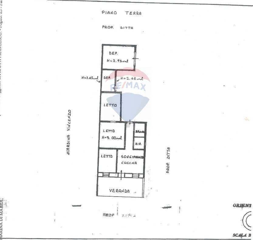 Pianta 2D - Villa via delle noci di cocco
 
61, Ispica - planimetria 1