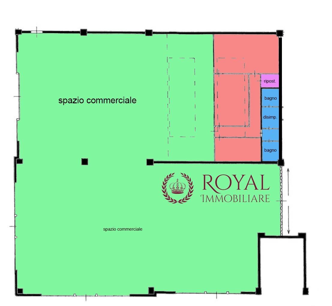 Foto 2 - Locale Commerciale Via Firenze, Livorno - planimetria 1