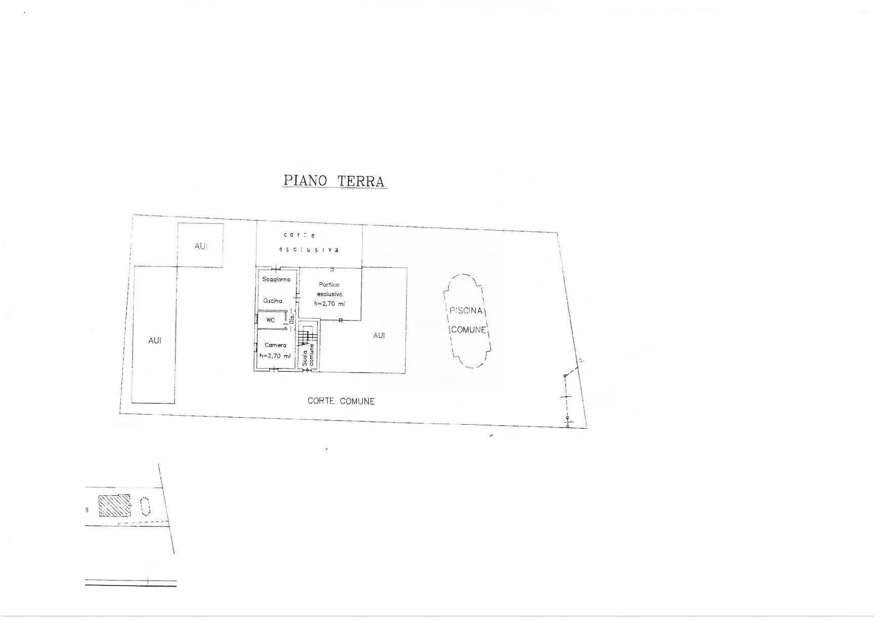 Foto 47 - Trilocale Viale Agello, Desenzano del Garda - planimetria 1