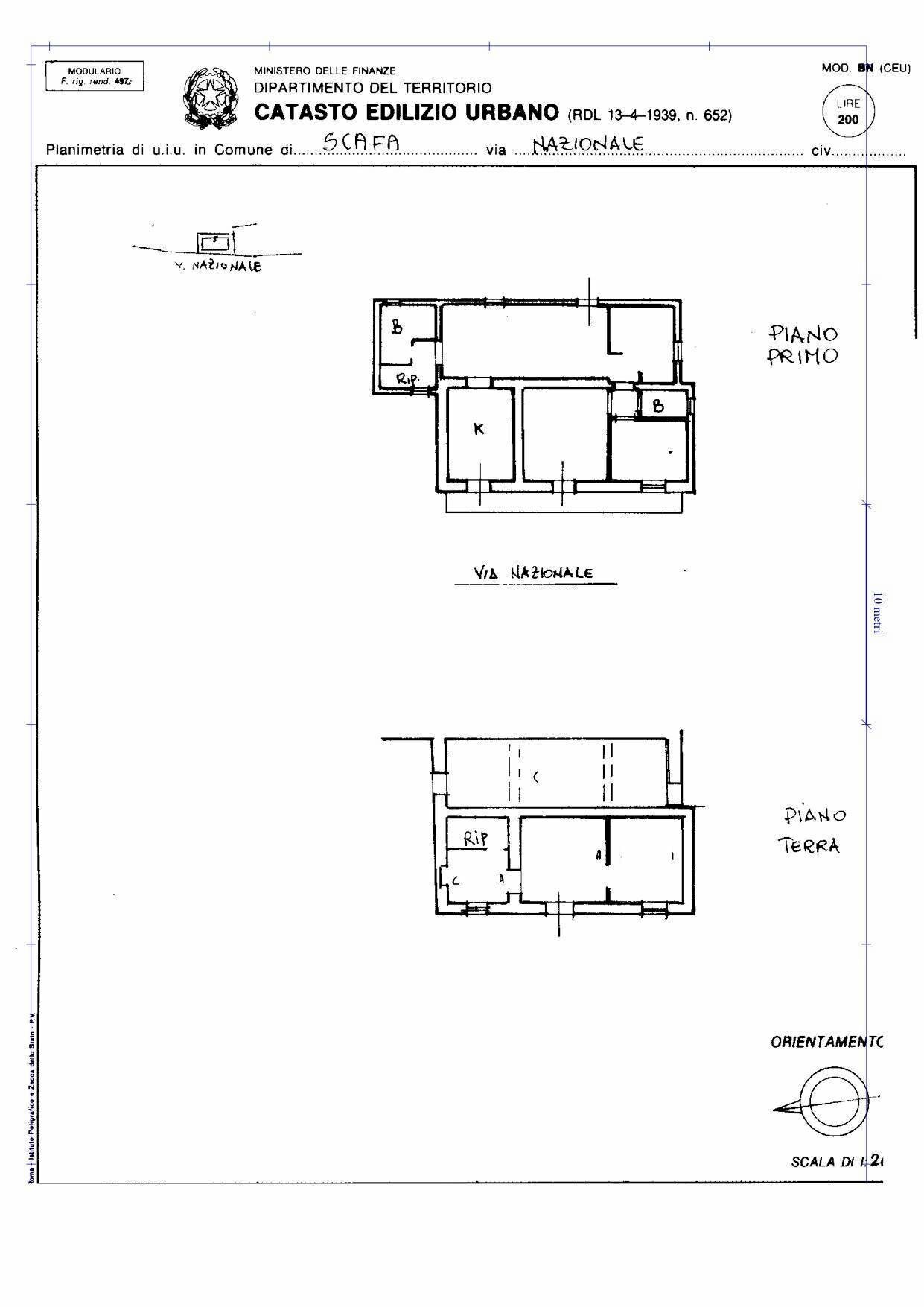 Foto 41 - Villa Corso Primo Maggio, Scafa - floor plans 1