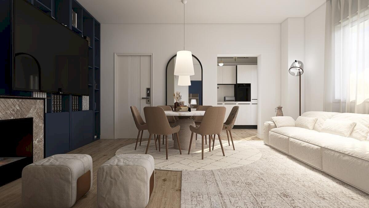 zona giorno - Villa a Schiera Via Savena Vecchia 268, Baricella - foto 1