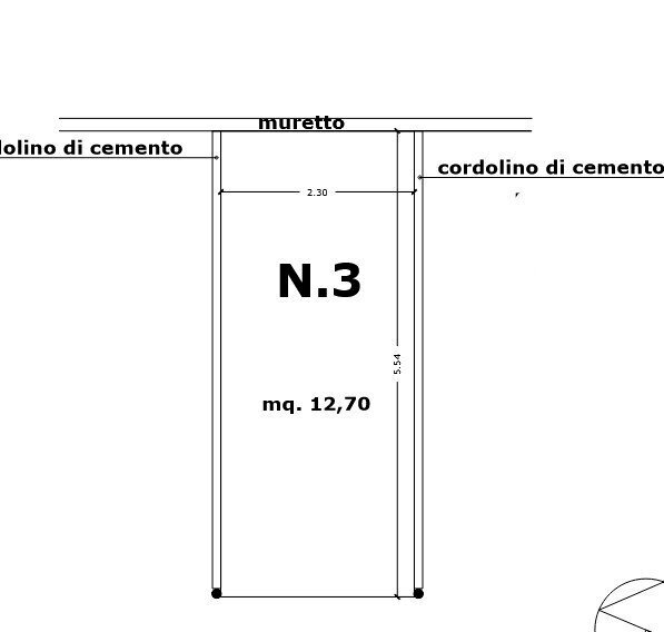 1.jpg - Posto Auto all'asta Via alla Basilica dei Fieschi 2/A, Cogorno - planimetria 1