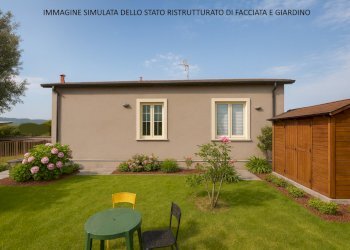 facciata sud (Grande).png - Casale Via Cerchio 33, Luni - foto 2