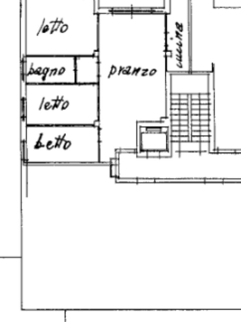 Three-room apartment Viale G. Carducci, Cesenatico - floor plans 1