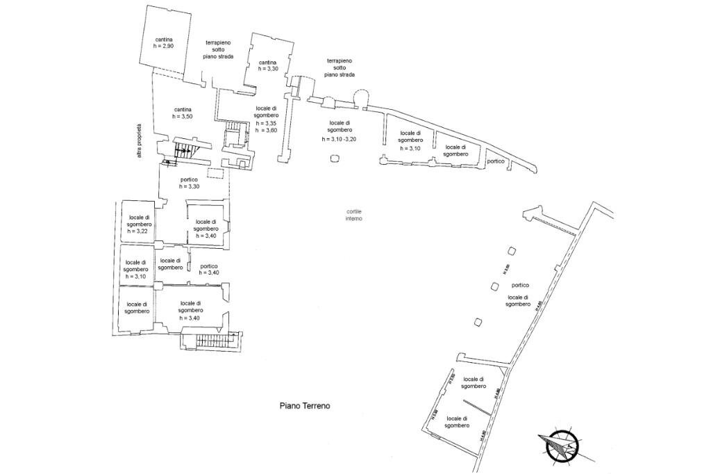 Casa semi indipendente Via Roma, Castagnole Monferrato - planimetria 1