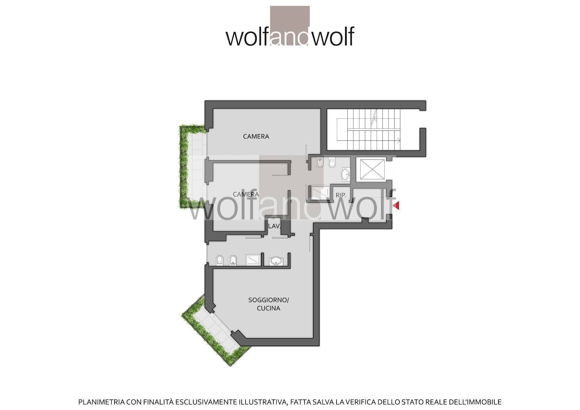 Foto 21 - Three-room apartment Viale Gabriele D'Annunzio
 
23, Milano - floor plans 1