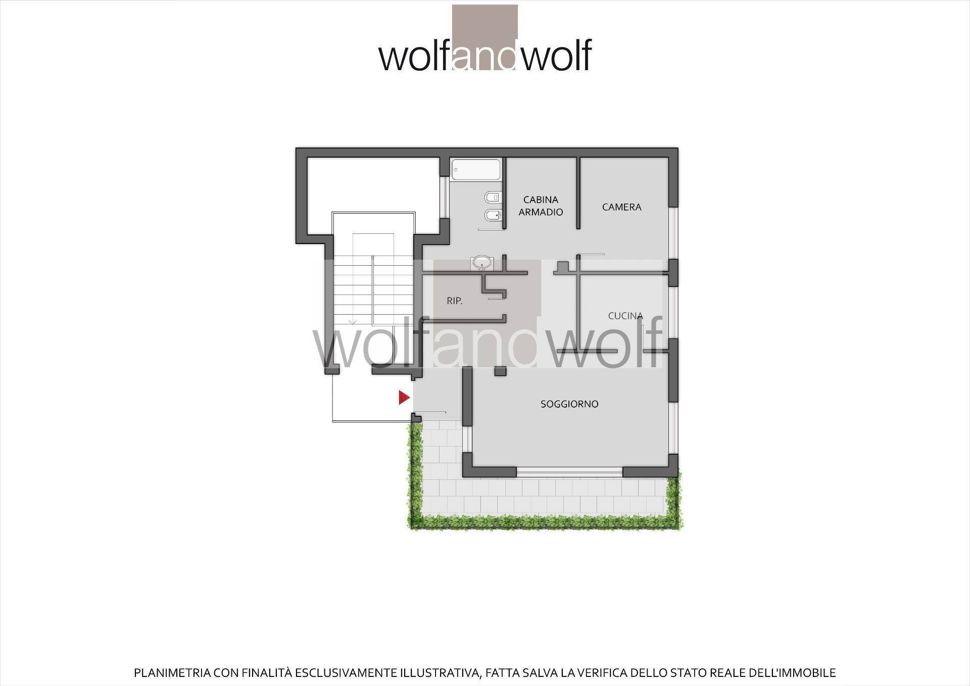 Foto 21 - Bilocale Viale Lancetti
 
40, Milano - planimetria 1