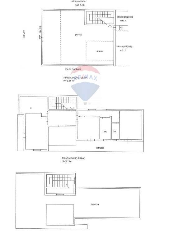 Pianta 2D - Casa indipendente Via Ulivi
 
73, San Gregorio di Catania - planimetria 1