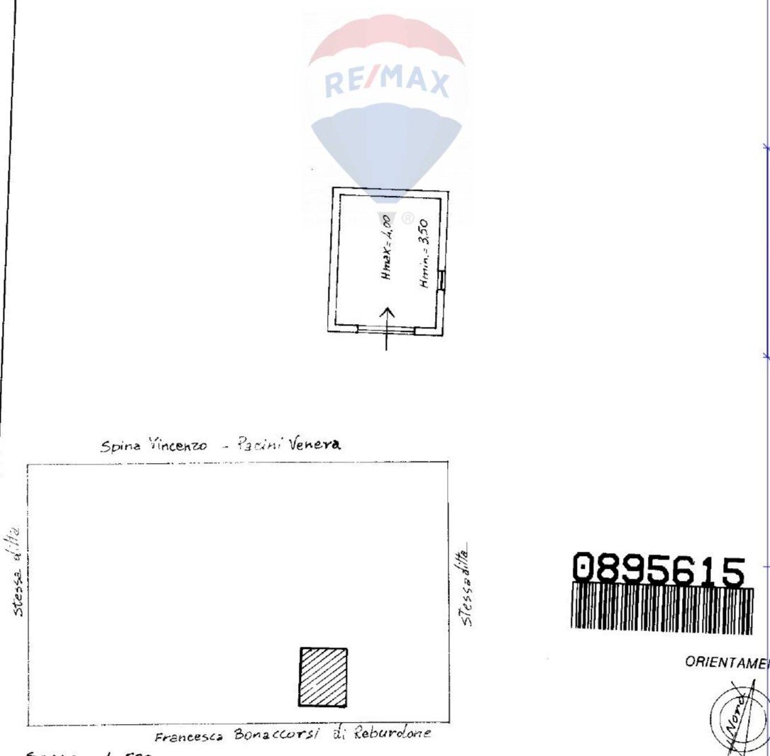 Pianta 2D - Terreno agricolo Via Reitana
 
45, Aci Catena - planimetria 1