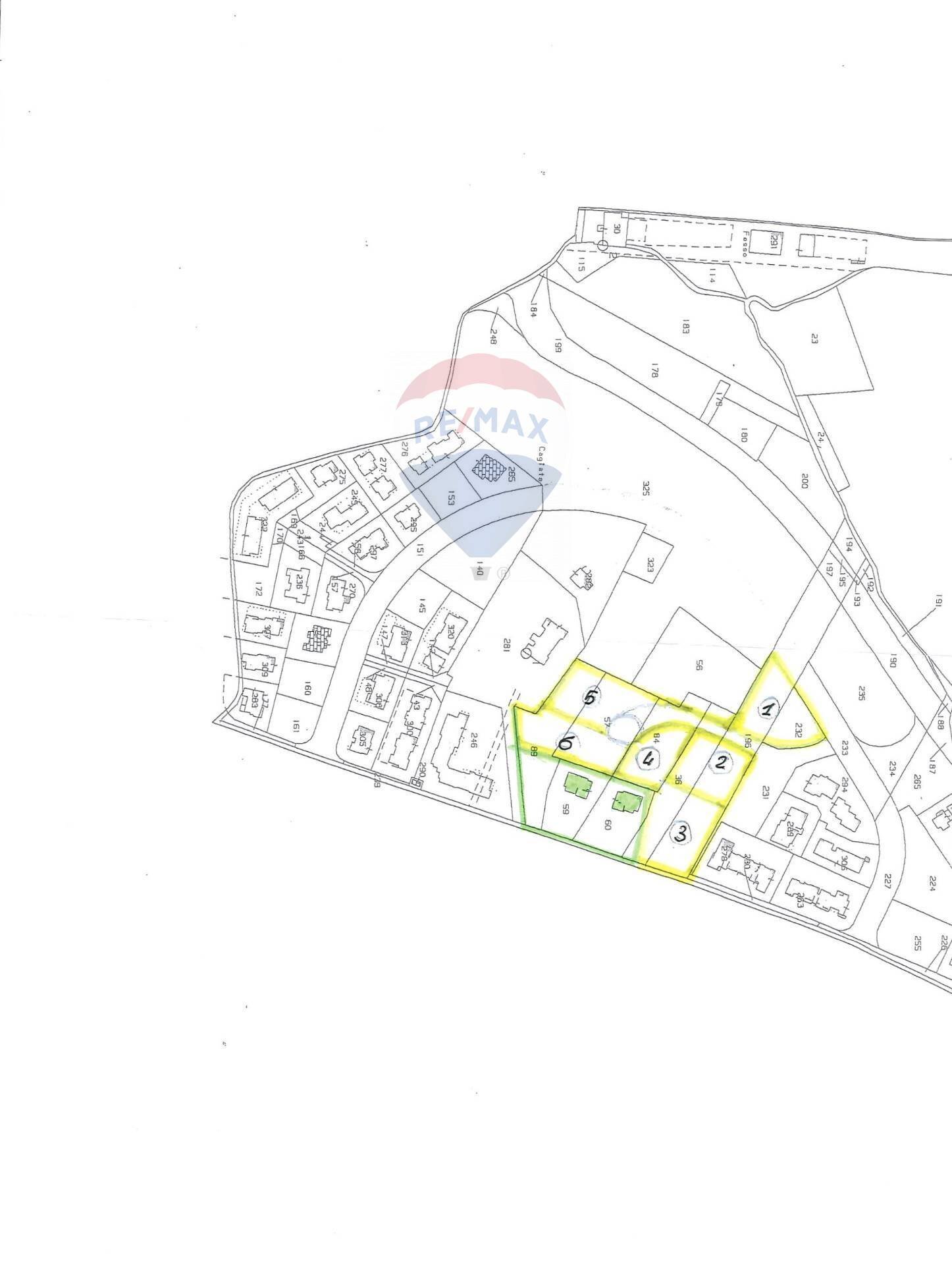 Pianta 2D - Terreno edificabile Osimo - planimetria 1