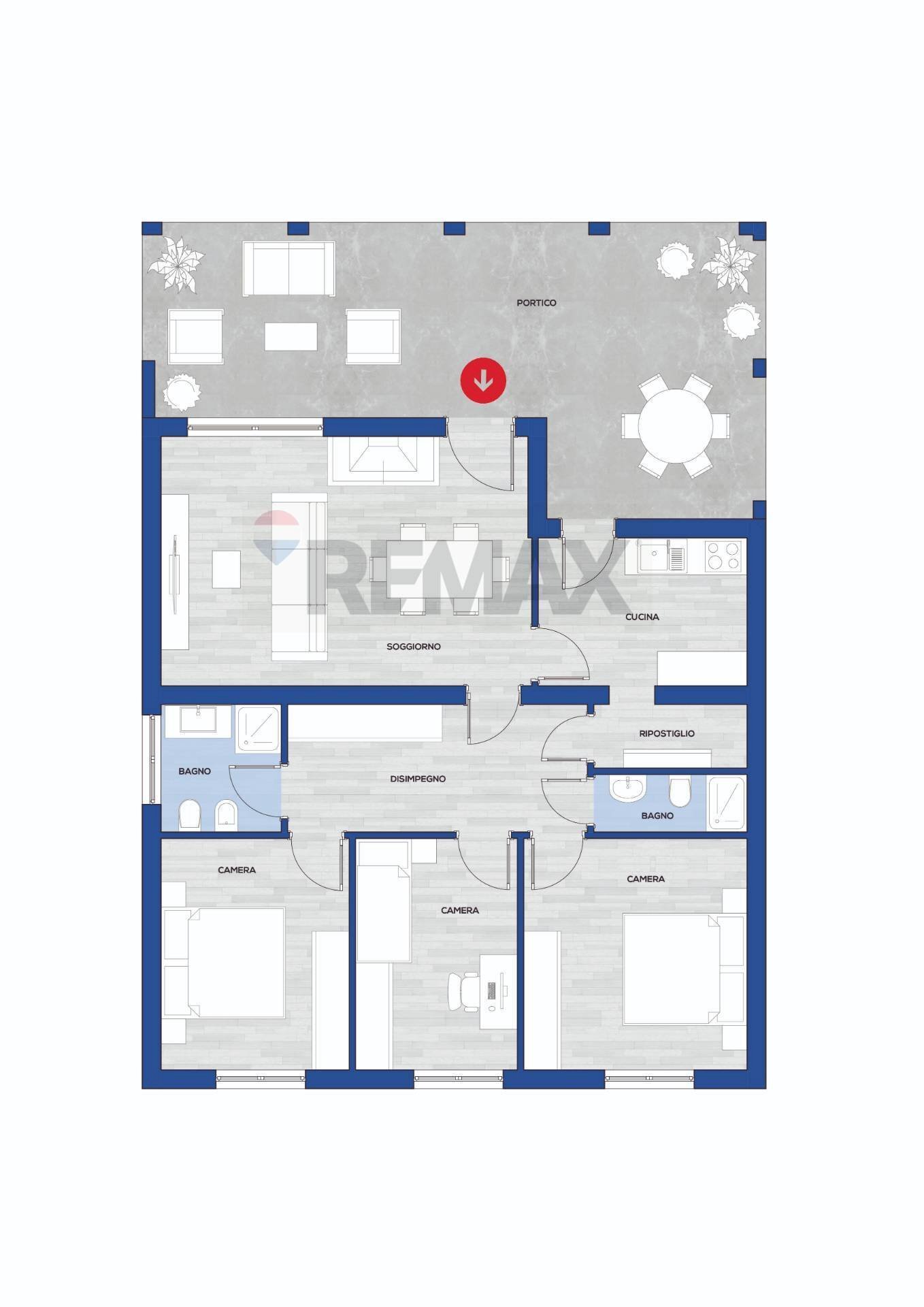 Pianta 2D - Casa indipendente Località Marritza
 
S.N.C., Sorso - planimetria 1