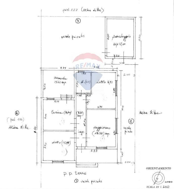 Pianta 2D - Villa Via Guatemala
 
82, Vittoria - floor plans 1