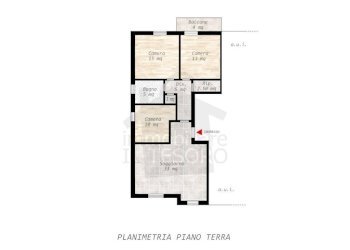 Planimetria - Four-room apartment via Galileo Galilei, Novafeltria - photo 14